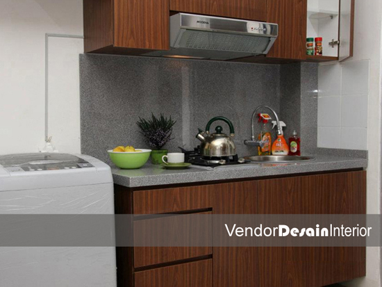 Jasa Interior Desain Jakarta - Gaya Dapur Modern, Kitchen set minimalis
