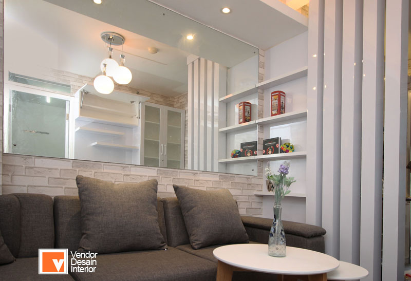Projek Interior Apartemen Kalibata City Tower Gaharu Jakarta Selatan