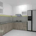 Jasa Desain Interior Kitchen Set di Senayan Jakarta